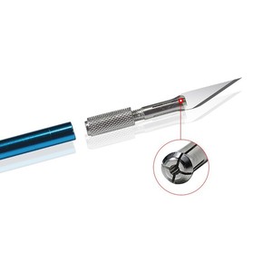 Dojac Aluminum Alloy Engraving Knife 8mm Handle Bright Finish For Mobile Phone Screen Protector Cutting - Product Image 2