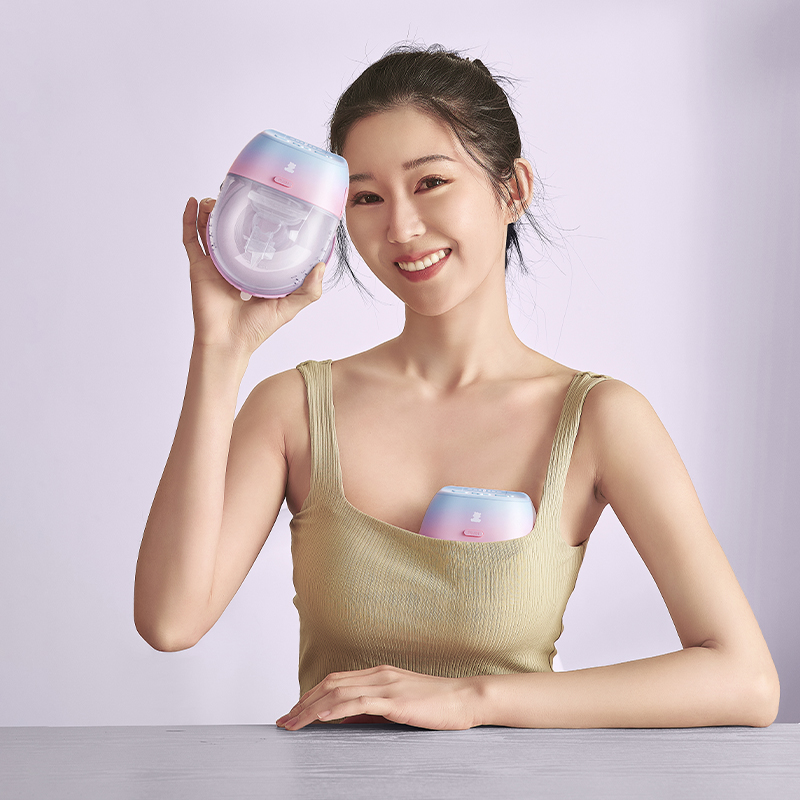 Портативный беспроводной Электрический молокоотсос, 3 режима, 9 уровней, без бисфенола А, 200 мл