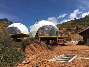 Tente en bois Pvc de 5 M 6M 8M 10m, sol en bois, chambre d'hôtel, parc géomantique, à <span class=keywords><strong>vendre</strong></span> - Product Image 4