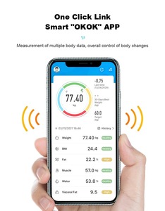 180Kg Mới Thông Minh Quy Mô Bmi Kỹ Thuật Số Phòng Tắm Cơ Thể Chất Béo Quy Mô Cho Khuyến Mãi Cá Nhân Phòng Tắm Thông Minh Quy Mô - Product Image 6