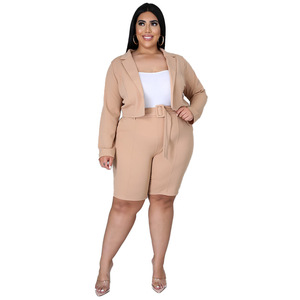 Abiti da donna con un bottone giacche Vintage Slim Fit da ufficio eleganti blazer <span class=keywords><strong>e</strong></span> pantaloni due pezzi da ufficio - Product Image 3