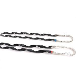 Pince de tension pré-torsadée, connecteur de fil d'acier galvanisé à haute résistance pour lignes électriques aériennes - Product Image 3