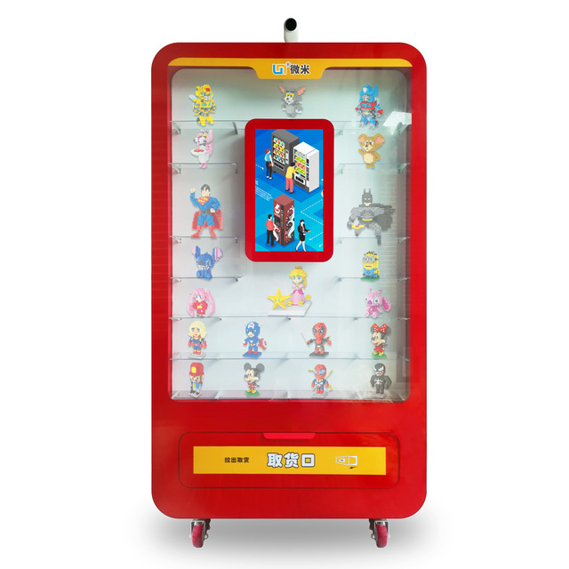 Micron Smart Vending Machine for Sale Toy Vending Machine With Display Rack in the Shopping Center Mall Supermarket