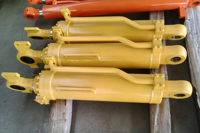 Vérin hydraulique à double effet pour bras de flèche et godet, conforme à la norme CE, conception soudée pour chargeuse sur chenilles 31Q9-50120 31Q9-50130