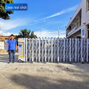 Puerta Retráctil Eléctrica Automática Industrial Qigong, Puerta Retráctil de Aleación de Aluminio para Escuelas/Fábricas/Gobiernos - Product Image 2
