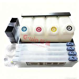 Système d'alimentation en encre continu Roland 4+4 haute capacité, système de recharge d'encre 4+4 pour Roland RF640 - Product Image 2