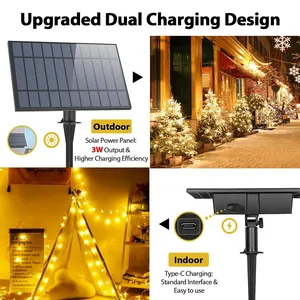 Schneller Versand Outdoor Solar G40 Edison Glühbirne Gartengürtel-Lichter für Weihnachtsrasen, Terrasse, Hof laufsteg