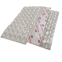 Patins antidérapants autocollants en caoutchouc et silicone pour meubles, absorption des vibrations, isolation acoustique