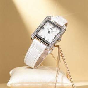 Reloj <span class=keywords><strong>de</strong></span> Pulsera Cuadrado Pequeño <span class=keywords><strong>de</strong></span> Dos Manecillas, Luminoso, Impermeable, Elegante, Simple, <span class=keywords><strong>de</strong></span> Moda, Retro, Octagonal, para Mujer - Product Image 4