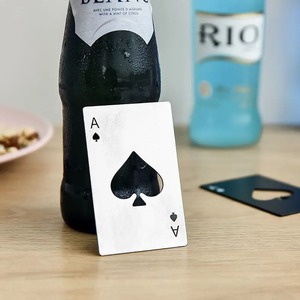 Stainless Steel Spades A Winemaker Bottle Opener <b>Playing</b> <b>Cards</b> Bottle Opener Credit <b>Card</b> Beer Bottle Opener - Product Image 5