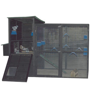 Cage à oiseaux en bois fabriquée à la main en matériaux de qualité supérieure de conception classique d'extérieur Cage à pigeons - Product Image 4