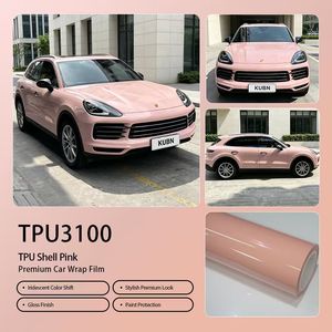 Pellicola TPU Opaca Effetto Metallo Liquido Rosa Anti-Ingiallimento, Applicazione a Umido, Alta Qualità, Specifiche USA, Disponibile <span class=keywords><strong>per</strong></span> Wrapping Completo <span class=keywords><strong>Auto</strong></span>, <span class=keywords><strong>per</strong></span> Fabbriche - Product Image 6