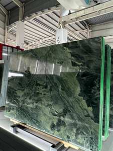 Tavolo da Pranzo in Calcite Verde Stile Mago di Oz, Mosaico Artistico per Parete di Fondo, Pavimento, Cucina Moderna, Interni, Bagno - Product Image 3