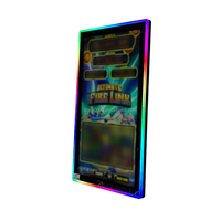 Meilleur moniteur de jeu pas cher 32 pouces capacitif lumière LED panneau de verre vertical 1920*1080 vente stock moniteur à écran tactile
