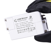 Transformador de Alimentación de Voltaje Constante de 30w 24 60 Wat 220v a 12v 24v para Tiras de Luces LED Delgadas, Ideal para Decoración Navideña
