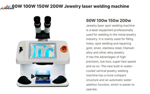 New Small 200W Multifunctional Jewelry Laser Welding Machine Air Cooling Servo Motor Gold Silver Brass CCD Camera <b>Microscope</b> - Product Image 4