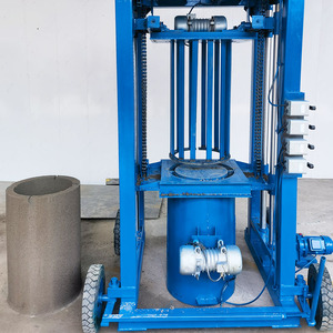 Macchine per lo stampaggio di mattoni di cemento macchine semi automatiche per la fabbricazione di mattoni macchina per blocchi di calcestruzzo - Product Image 5
