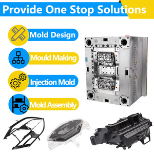 Moule d'injection automobile personnalisé de haute qualité, certifié ISO9001, marque TECHMOULD, matériau PC/ABS, service OEM/ODM pour voitures - Product Image 3
