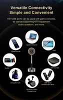 Nouveau Auto Focus Keystone Numérique Natif 1080P Double WiFi 6 Extérieur Sans Fil Portable 3D 4K Android 13 Système Smart Mini Projecteur