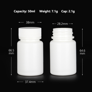 Hộp Đựng Chai Nhựa 50Ml 50cc Hộp Đựng Có Nắp Đựng Thuốc Viên Nang - Product Image 2