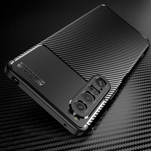 <span class=keywords><strong>Coque</strong></span> souple en TPU souple et antichoc pour <span class=keywords><strong>Sony</strong></span> <span class=keywords><strong>Xperia</strong></span> 1 IV, <span class=keywords><strong>coque</strong></span> <span class=keywords><strong>de</strong></span> téléphone portable en Fiber <span class=keywords><strong>de</strong></span> carbone, Texture résistante aux chocs, offre spéciale - Product Image 2