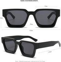 Lunettes de soleil Sunbest Modèle 1439 Tendance Légères Anti-UV400 Bleues Polarisées Anti-Radiation Durables Monture Complète Transparente Blanche/Rouge