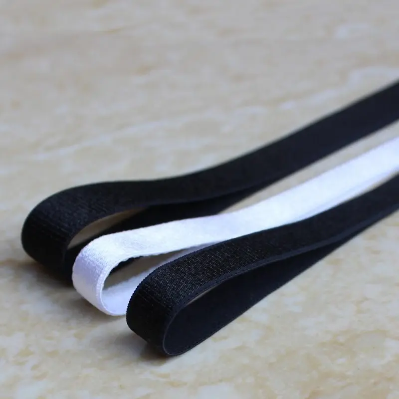 En gros blanc et noir spandex soutien-gorge élastique bande