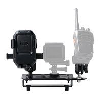 Support de téléphone portable pour tableau de bord de voiture, conception d'usine, fixation sans perçage, compatible avec les modèles RAM 1500 2500 3500 TRX 2019-2026