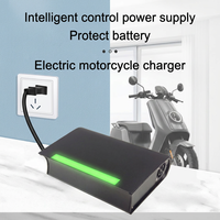 Chargeur de batterie au lithium Nulike Compact 100-240V 24V 1000W DC OVP EU à charge rapide pour moto électrique, utilisation en extérieur et en voyage