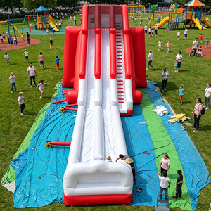 <span class=keywords><strong>Toboggan</strong></span> aquatique <span class=keywords><strong>gonflable</strong></span> géant de qualité commerciale, en PVC robuste, pour parcs d'attractions, locations pour fêtes et événements - Product Image 5