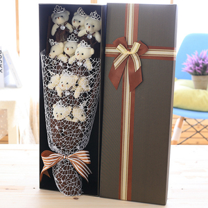 Bouquet d'ours en peluche rose en gros jouet de bouquet de fleurs pour la Saint-Valentin - Product Image 3