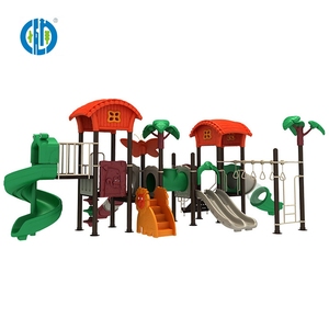 Bahçe kamu eğitim alanları-eğlence parkı plastik slayt açık oyun alanı ekipmanları - Product Image 2