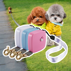 Dog Leashes Leash Custom Portable Automatic Retractable Nylon Mini Dog Walking Running Leashes Rope Para Mascota Pet Accessories Dog Leash