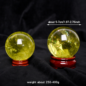 Wholesale High Quality Natural Healing <b>Crystal</b> <b>Ball</b> Citrine Sphere <b>Crystal</b> Decoration for Maditation - Product Image 5