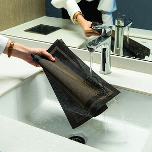 古典的なスタイル<span class=keywords><strong>PVC</strong></span>織りコースター抗菌カビ防止プレースマット滑り止め西洋食品マット断熱テーブルマット - Product Image 2