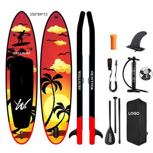 Factory Customized Logo 11'6/350cm ISUP <b>Inflatable</b> Sup Stand-up Paddle Boarding Stable Yoga Board ISUP <b>Inflatable</b> Sup - Product Image 6