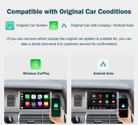 Boîtier décodeur multimédia Road Top MMI System Carplay, interface sans fil Carplay Android Auto pour Audi Q7 (2010 - 2015)