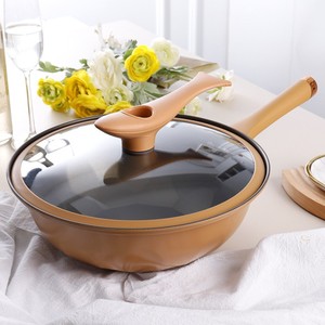 <span class=keywords><strong>Wok</strong></span> Antiadherente de Micro-Presión, <span class=keywords><strong>Wok</strong></span> Multifuncional para el Hogar con Nuevo Aislamiento, Universal para Cocina de Inducción y Llama Abierta - Product Image 2