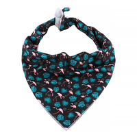 Bandana triangular para mascotas, con logotipo impreso personalizado, para perros y gatos