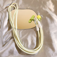 Cordon de téléphone double bouton, bandoulière anti-perte, chaîne tressée, cordon de cou, cordon de téléphone pour étui, pour fille