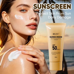 Custom Sunscreen SPF50 Korean Skin Care UVA/UVB protection Full-Spectrum Defense Beauty Products Manufacturer IREV <strong>Suncream</strong> - Product Image 6