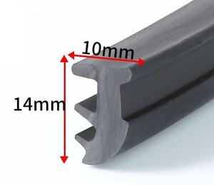 Fábrica personalizada precio barato marca Hejia'an origen Hebei perfil de aluminio junta de sellado de <span class=keywords><strong>goma</strong></span> tira puerta <span class=keywords><strong>ventanas</strong></span> corte - Product Image 6
