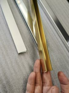 Profili architettonici in alluminio per facciate continue montanti finestre/porte che incorniciano le estrusioni Decorative in alluminio - Product Image 5