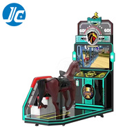 Machine de jeu d'arcade électrique de course de chevaux à monnayeur pour 2 joueurs avec agencement 3D, garantie 1 an, 110V/220V