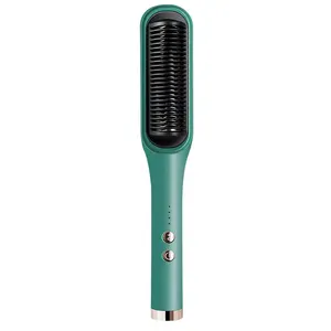 Intelligent Power off Anti-Ironing Comb Tooth Soft Hair Perming Hot Comb Straightener Electric Straight Hair Comb