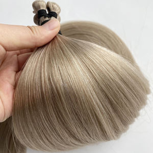 Vente en gros 2025 Haiyi  Look plat de génie, les mèches peuvent être superposées, mélangées et superposées pour des résultats impeccables # Couleur du piano M18/613 - Product Image 4