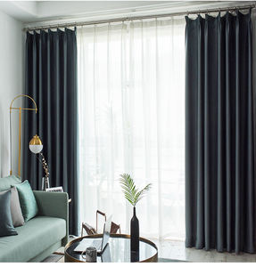 Curtains for <span class=keywords><strong>the</strong></span> living room modern luxury window air conditioning blackout hotel curtain - Product Image 6