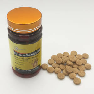 Standar terbaik suplemen perawatan kesehatan Herbal tonik liar <span class=keywords><strong>Cordyceps</strong></span> Sinensis ekstrak Tablet - Product Image 4