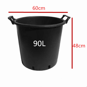 Contenedor de cultivo redondo de plástico de 50 <span class=keywords><strong>litros</strong></span> con asas para arándanos, <span class=keywords><strong>macetas</strong></span> grandes para plantar árboles, suministro de fábrica barato - Product Image 2