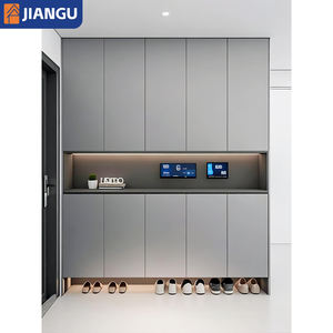 <span class=keywords><strong>Meuble</strong></span> à chaussures d'entrée de luxe léger avec rangement <span class=keywords><strong>fermé</strong></span>, organisateur de chaussures moderne pour la maison - Product Image 2